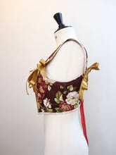 Load image into Gallery viewer, Patchwork Stays Size M: Bust 36.5-38.5, Waist 30-32