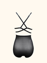 Load image into Gallery viewer, The back of the Serena knickers and Nina bralette. This shows a styling option.