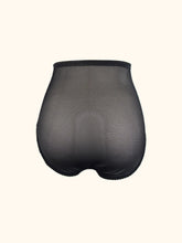Load image into Gallery viewer, The back of the Serena knickers, they are entirely made of mesh, with no seams and a black waistband.
